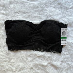 4/$20 🙈 NWT Macy’s Brand Jenni Black Lace Strapless Bra